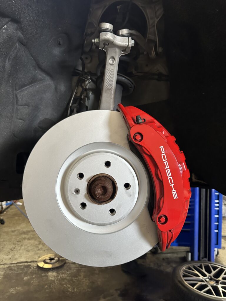 Independent Porsche specialist in Rosebery performing a PDK transmission service and logbook inspection on a Porsche Macan